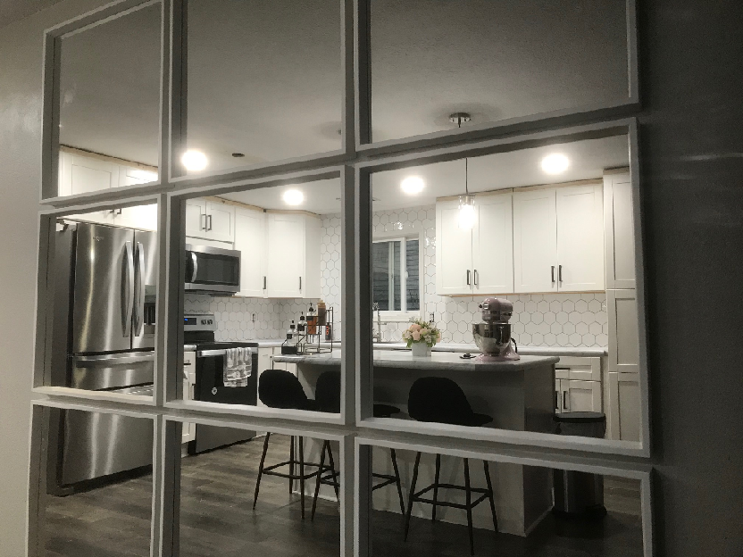 a remodeled kitchen